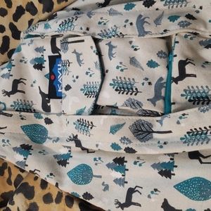 KAVU Rope Bag Crossbody ~ Cozy Den  🦊🌲🐻🌲🐿